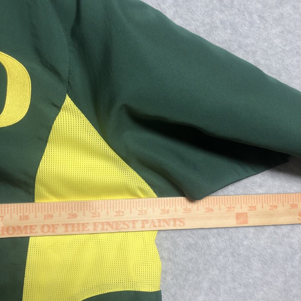 Nike Team University of Oregon Ducks Windbreaker Pullover Size Medium Baseball - Picture 8 of 9